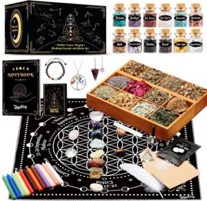 Witchcraft Supplies Kit, 80Pack Wit...