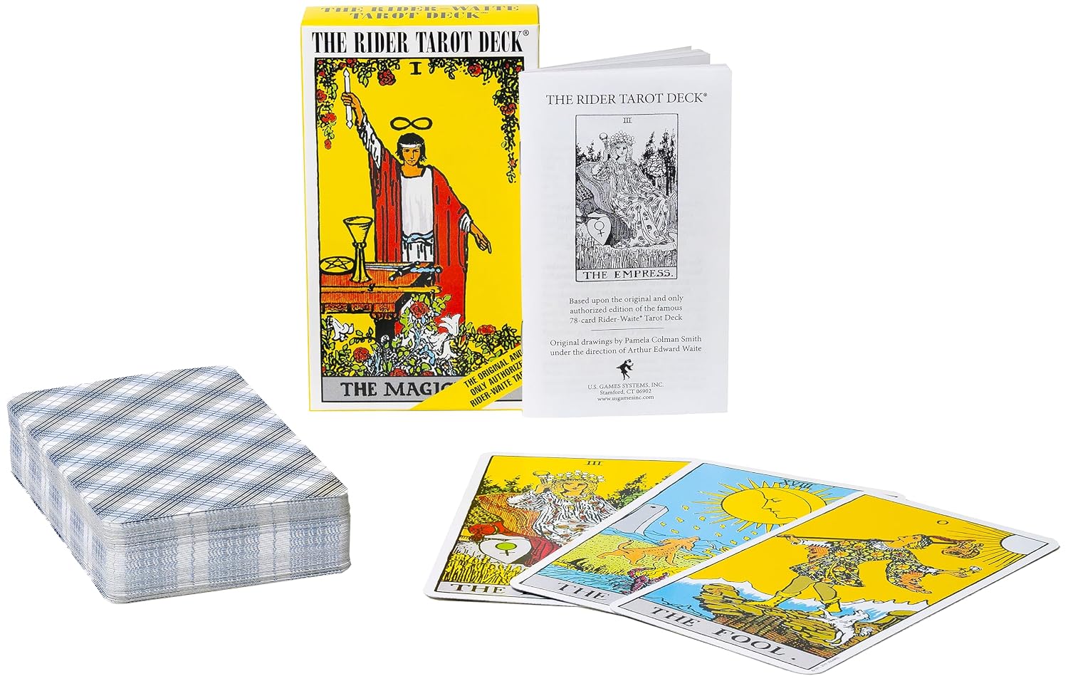 The Rider Tarot Deck®: The Authentic Rider-Waite® Tarot Deck with Instruction Booklet, Essential for Tarot Beginners & Expert Readers - Image 2