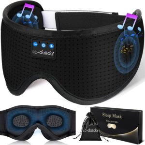 LC-dolida Sleep Mask with Bluetooth...