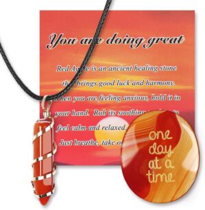 Agate Healing Crystal Set for Anxie...