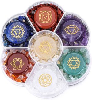 CrystalTears 7 Chakra Crystal Stone...