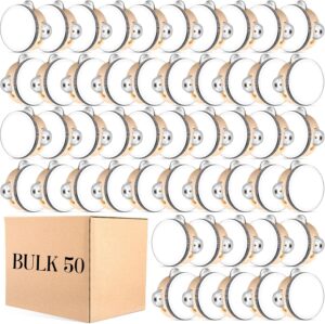 50 Pcs 4 Inch Wedding Tambourine Bu...