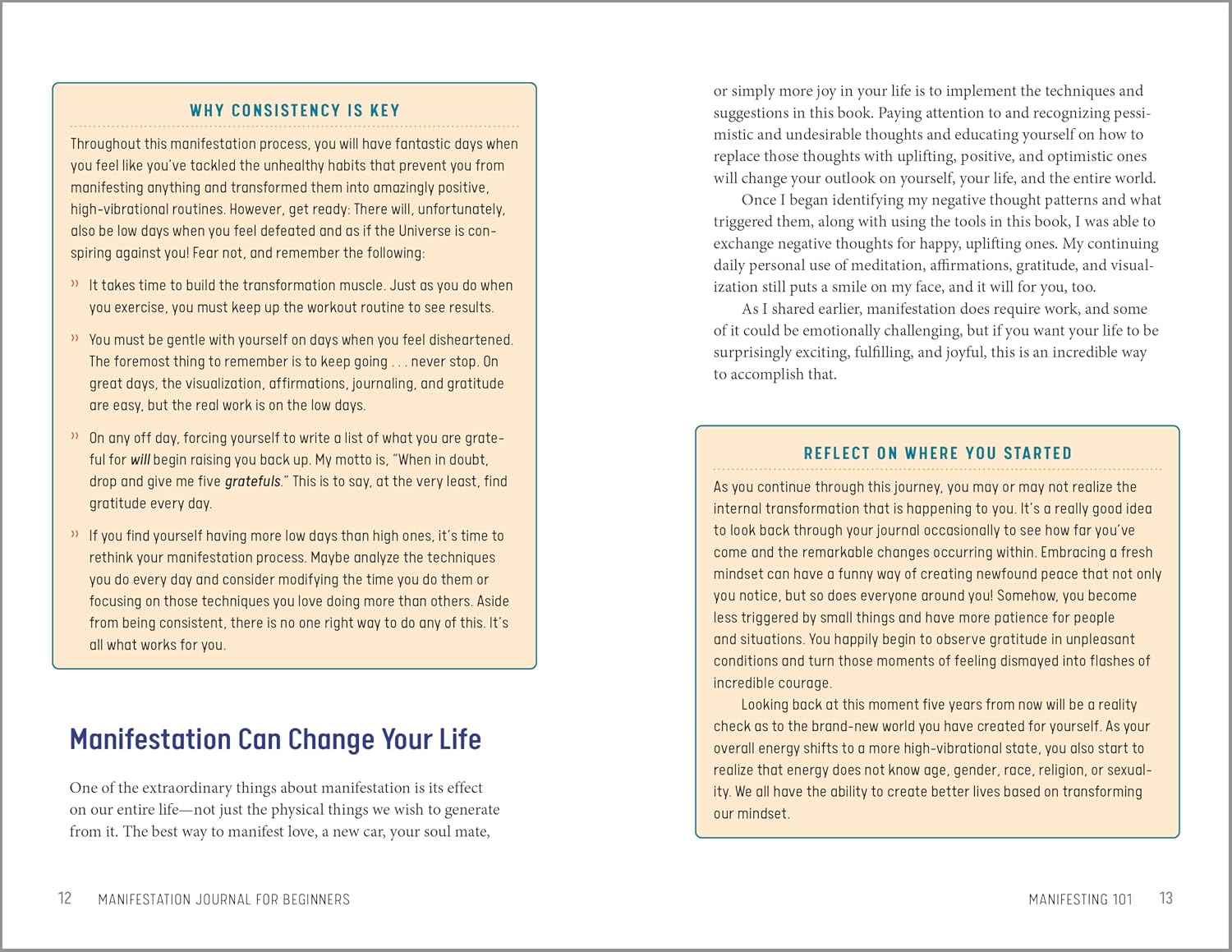 Manifestation Journal for Beginners: An Introduction to Harnessing the Law of Attraction & Journal for Creating the Life You Want - Image 3