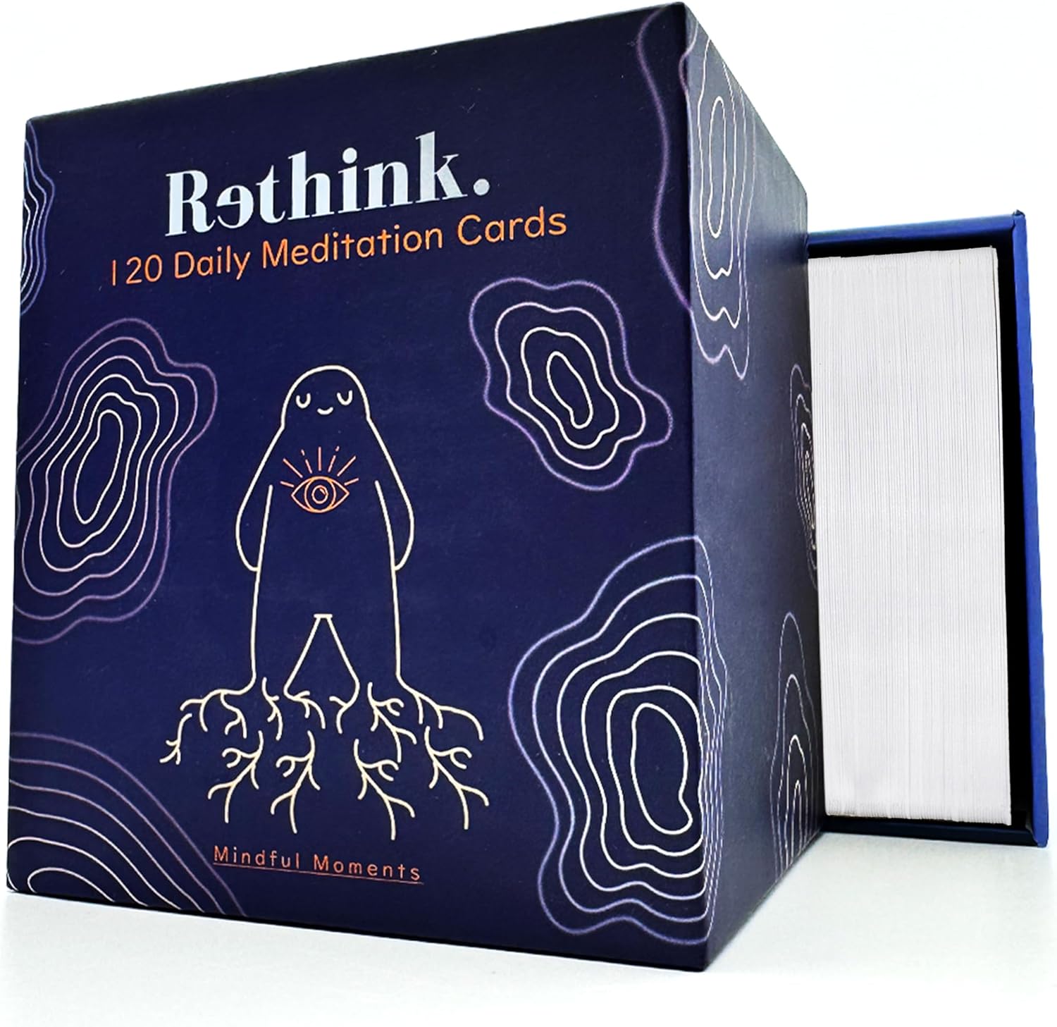 QUOKKA Meditation Cards - 120 Cards for Adults - Anxiety Relief Items Affirmation Cards for Mental Health - Calming Self Care for Women - Perfect Mindfulness Gift for Adult - Image 8