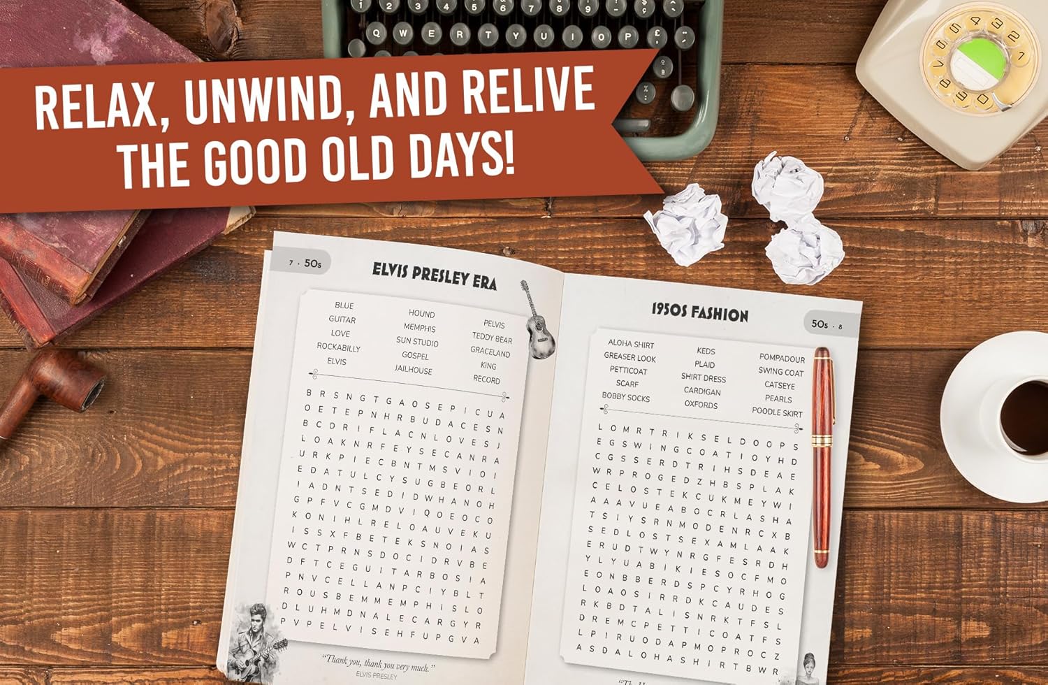 Nostalgic Word Search for Adults & Seniors: Large Print Word Puzzles for Sparking Memories and Staying Sharp (Word Find Books For Adults) - Image 2