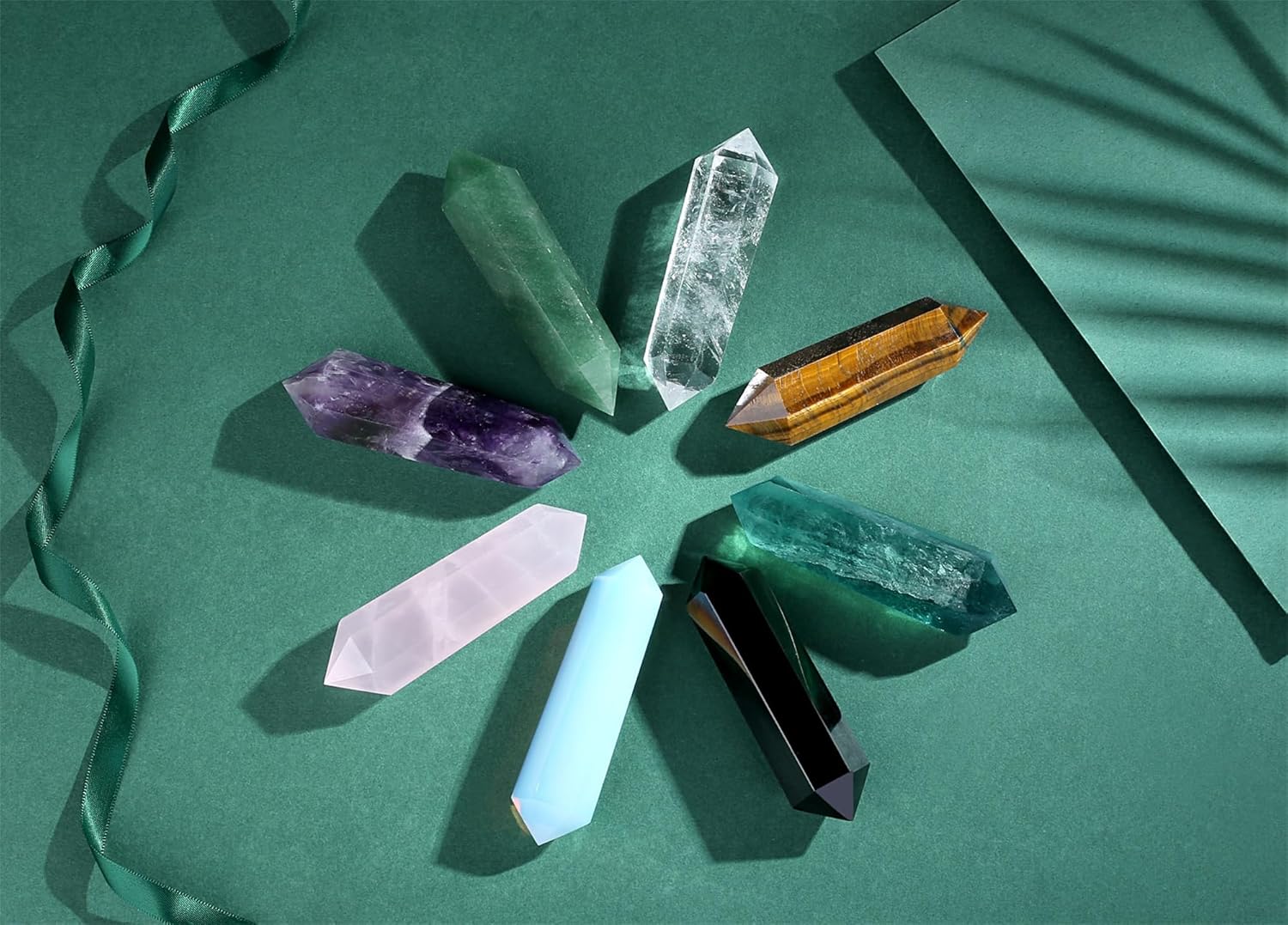YATOJUZI 3.5" Clear Quartz Crystals Wand Natural Crystals and Healing Stones Large Clear Quartz Crystal Hexagonal Points Crystal Gifts for Women Meditation Divination Reiki Energy 1PCS - Image 6