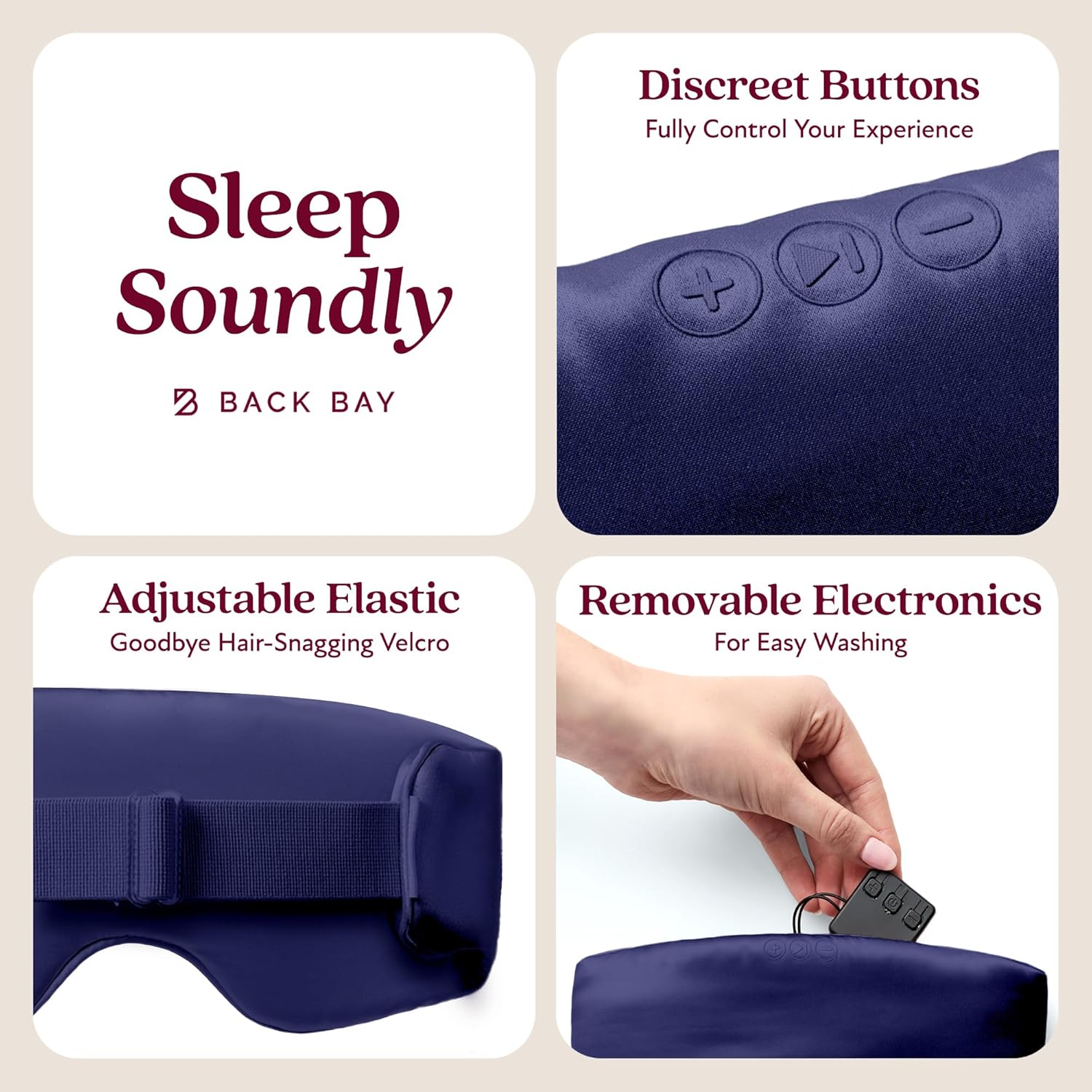 SilkSound 100% Mulberry Silk Bluetooth Sleep Mask, Skin-Friendly Sleeping Eyemask with Bluetooth Headphones, Sleep Gifts for Women, Silk Eyemask Headband Headphones for Sleeping Side Speakers - Image 6