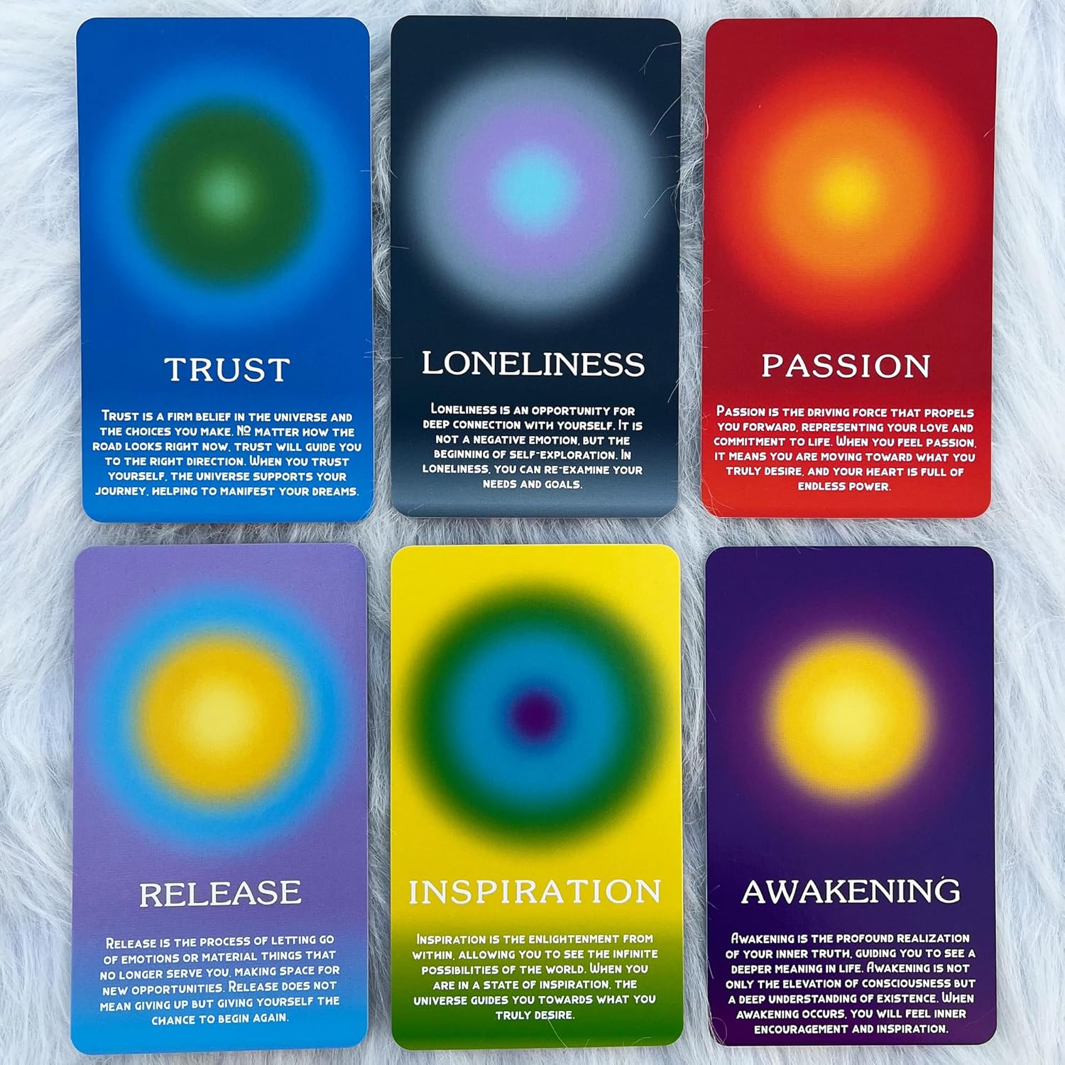 DPEHAKMK Emotional Healing Oracle Deck, 56 Oracle Cards for Beginners, Mindfulness, and Spiritual Growth, Affirmation and Reflection Deck - Image 2