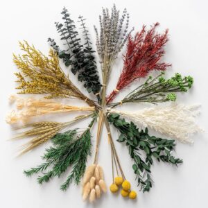 12 Kind Dried Flowers Set – I...