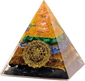 Tourmaline Orgone Pyramid Charged f...