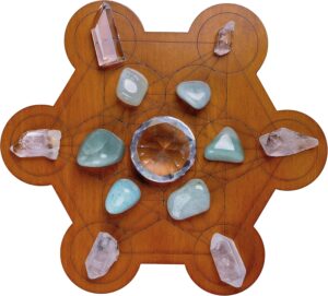 Crystal Grid Board for Stones ̵...