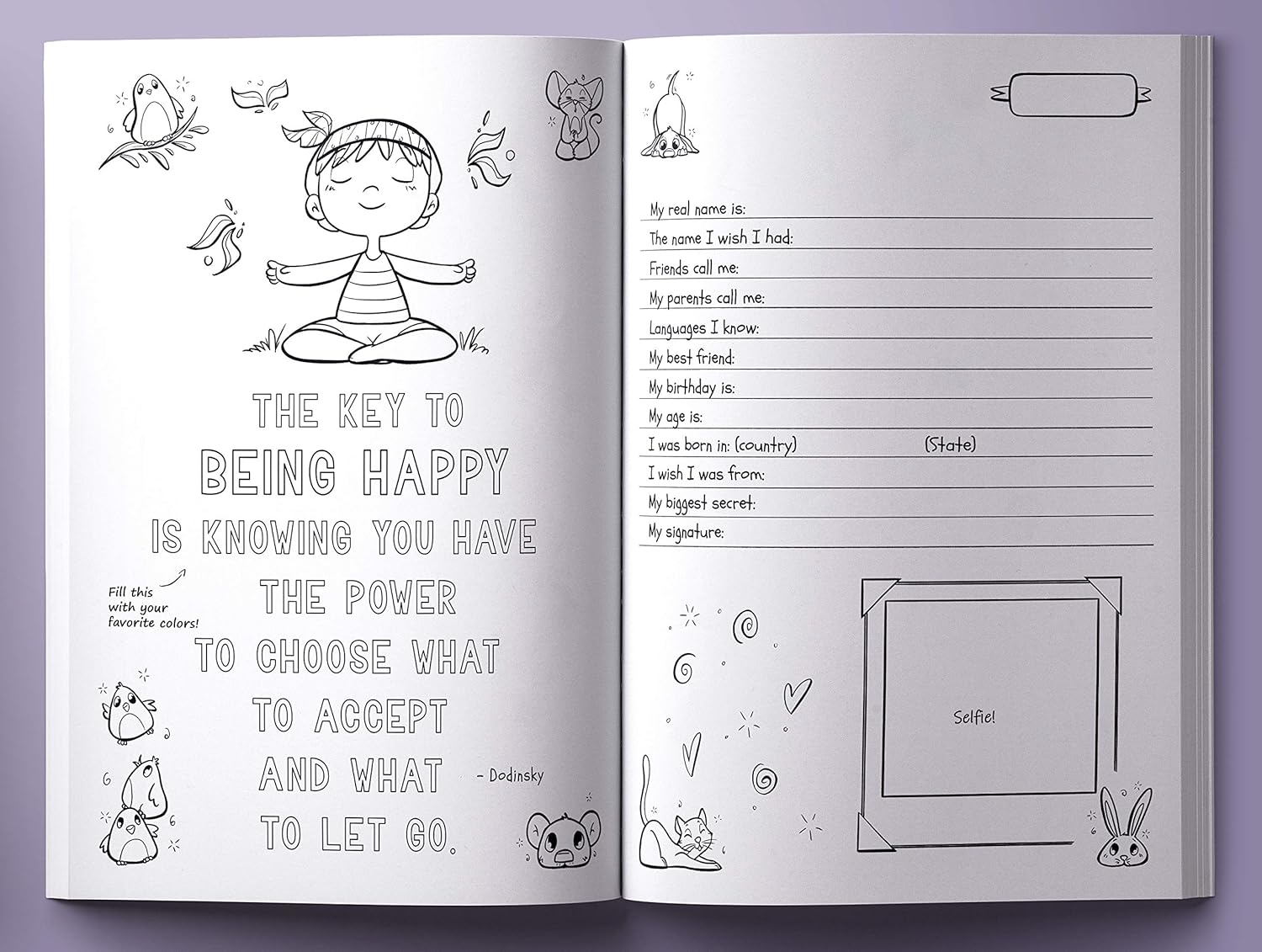 Mindful Affirmations and Activities: A Kid’s guide with 50 Positive Mantras and Activities to Manage Emotions, Grow Mindful, Strong and Confident (Hey Girl!) - Image 4