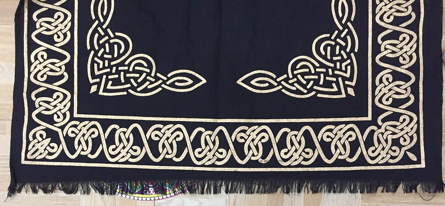 Indian Consigners Altar Cloth Three Pentagram - Image 6