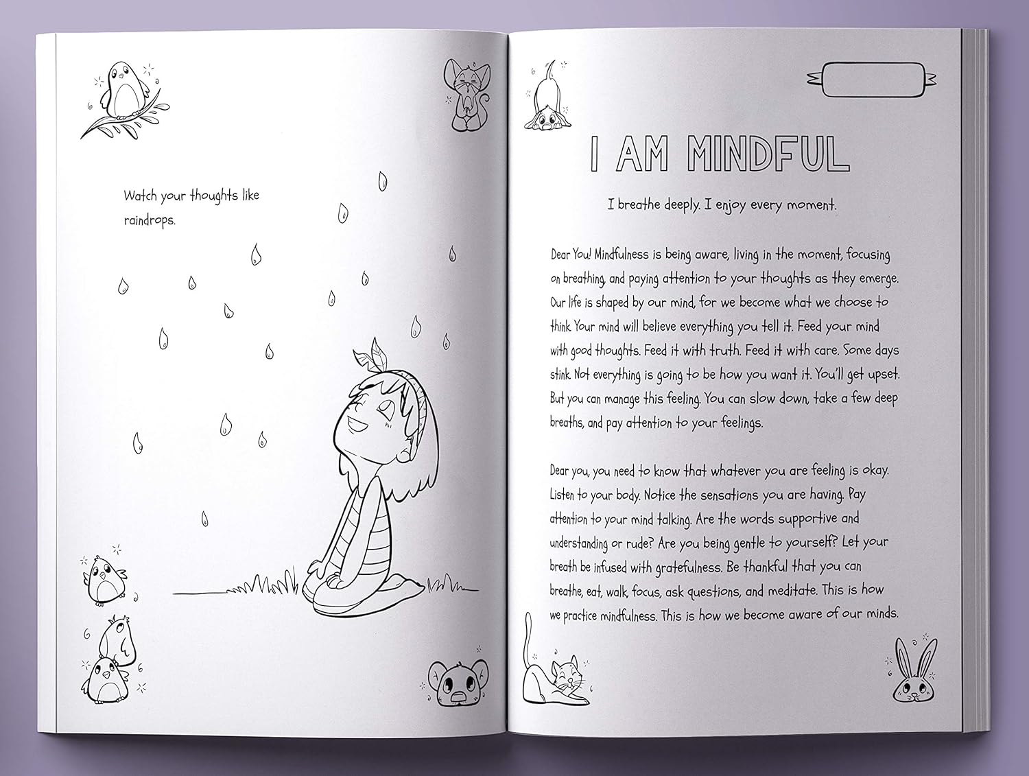 Mindful Affirmations and Activities: A Kid’s guide with 50 Positive Mantras and Activities to Manage Emotions, Grow Mindful, Strong and Confident (Hey Girl!) - Image 7