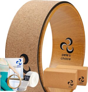 Deluxe Cork Yoga Wheel Set – ...