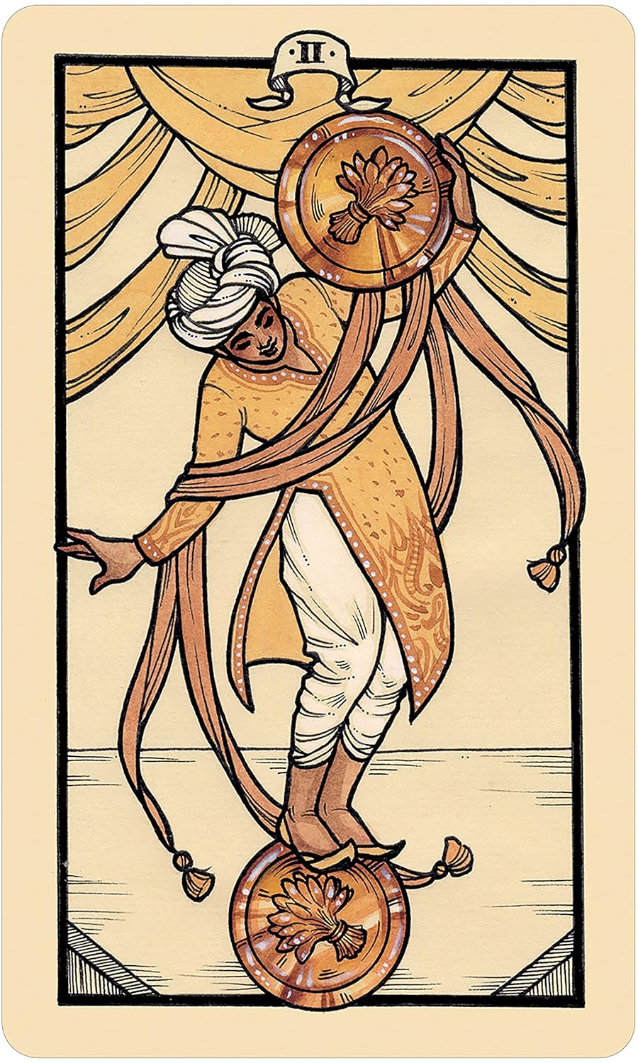 Fyodor Pavlov Tarot: Inclusive, Hand-Painted 78-Card Deck with Gold Gilt Edges & Linen Finish – Includes 172-Page Hardcover Guidebook - Image 12