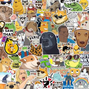 306pcs Funny Meme Vinyl Stickers Pa...