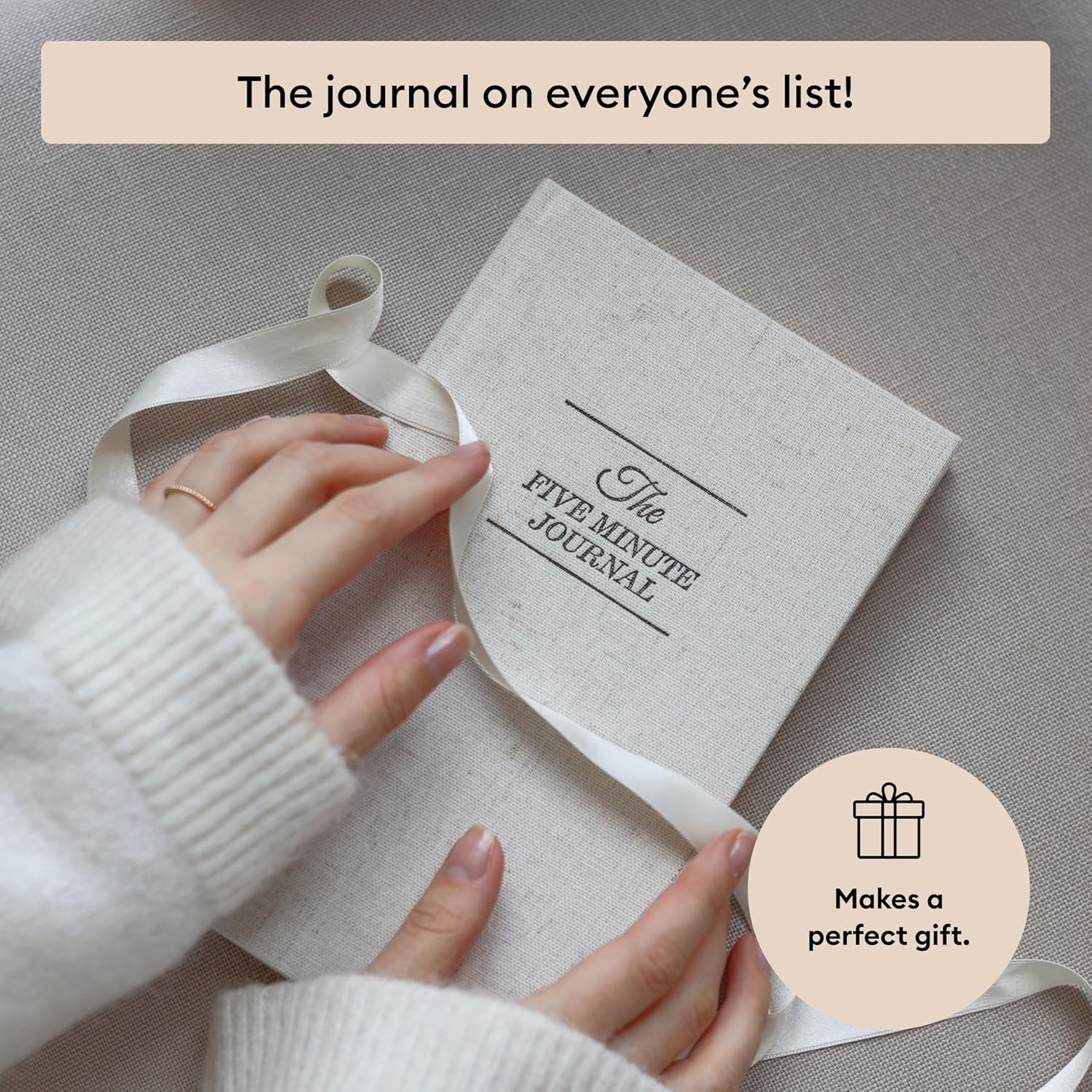Intelligent Change The Five Minute Journal - Original Daily Gratitude Journal for Women & Men - Mindfulness, Happiness & Daily Reflection - Undated Planner - Affirmation Journal - Gifts for Women - Image 7