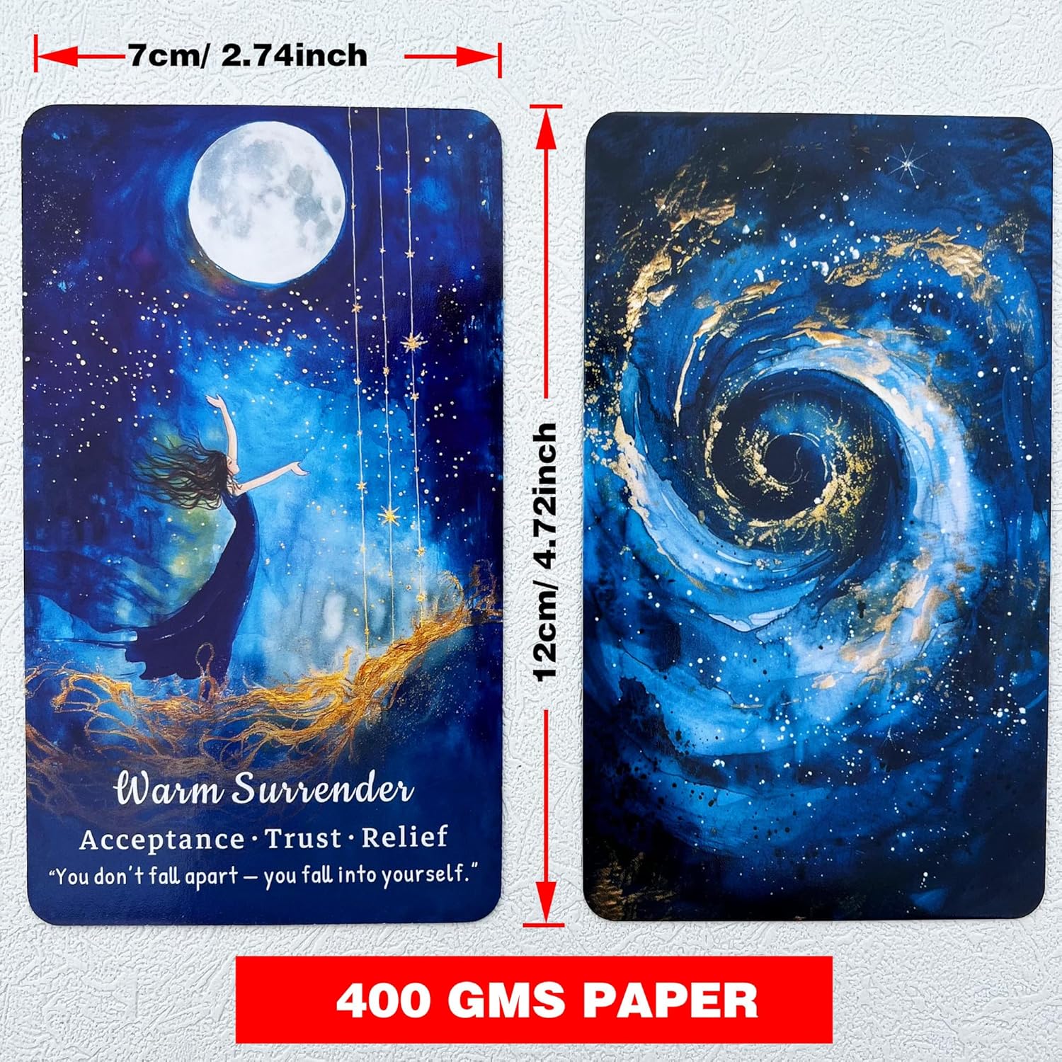 GZXINKE Oracle Cards Deck 54 Cards for Beginners, Return to the Self Oracle, Inner Healing and Stillness Oracle Cards for Self Reflection, Intuition, Meditation, Mindfulness and Spiritual Growth - Image 7