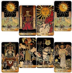 CRAFTERIAN Tarot Cards, 78-Card Dec...