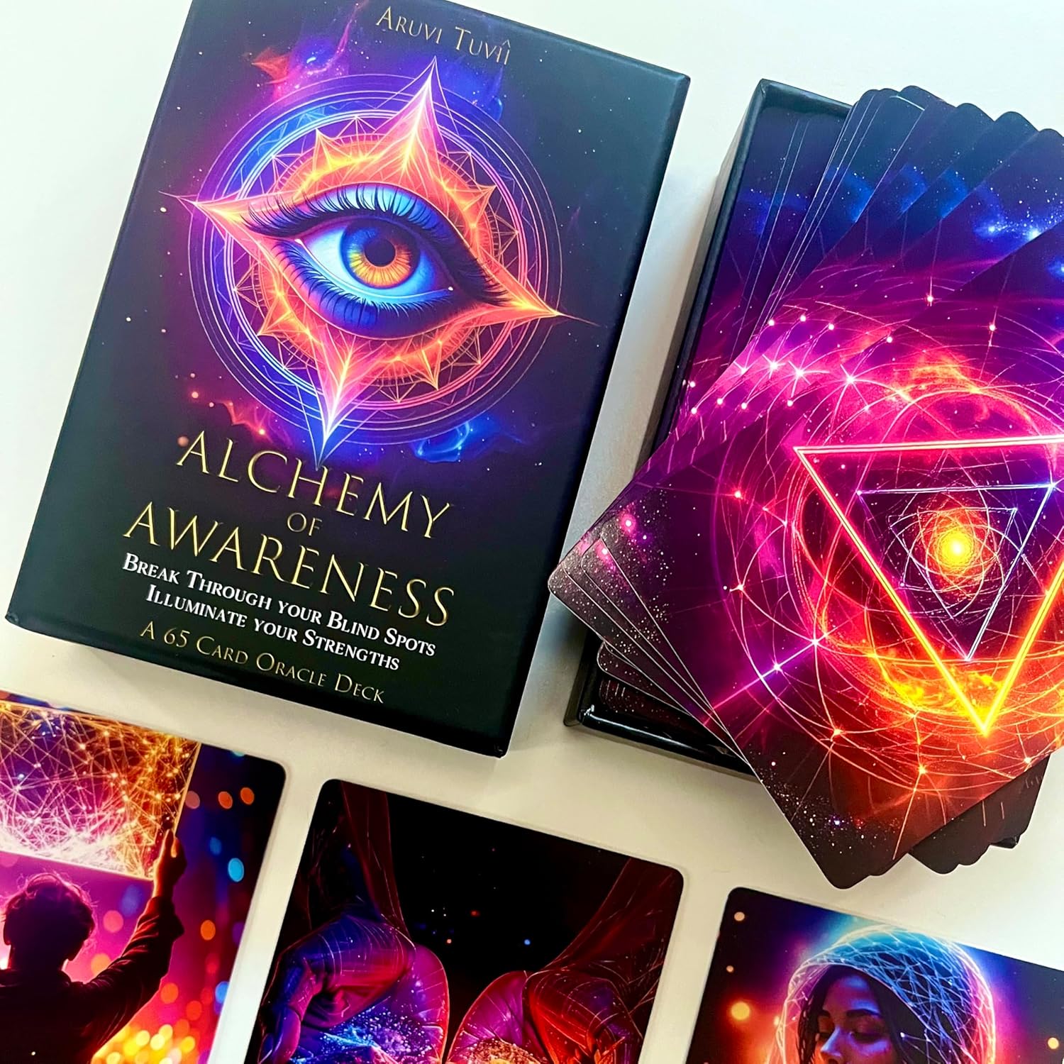 Alchemy of Awareness Oracle Deck – Break Through Blind Spots & Activate Inner Strengths • Modern Archetype Cards for Healing, Shadow Work, Empowerment, Alignment & Transformation • Beginner-Friendly - Image 9