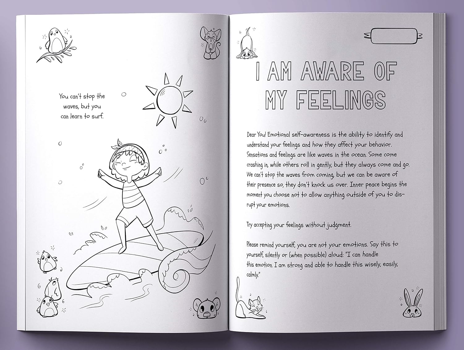 Mindful Affirmations and Activities: A Kid’s guide with 50 Positive Mantras and Activities to Manage Emotions, Grow Mindful, Strong and Confident (Hey Girl!) - Image 8