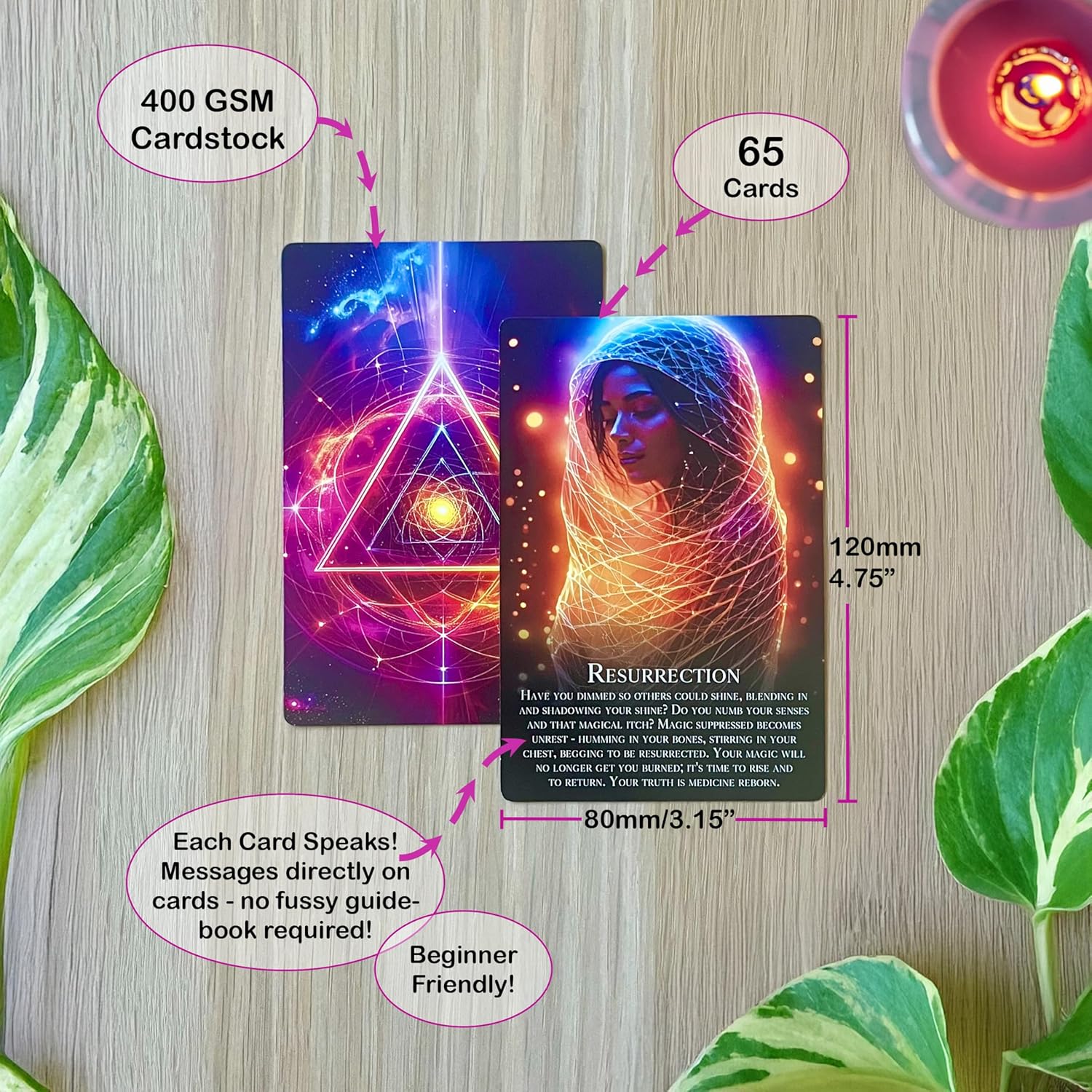 Alchemy of Awareness Oracle Deck – Break Through Blind Spots & Activate Inner Strengths • Modern Archetype Cards for Healing, Shadow Work, Empowerment, Alignment & Transformation • Beginner-Friendly - Image 3