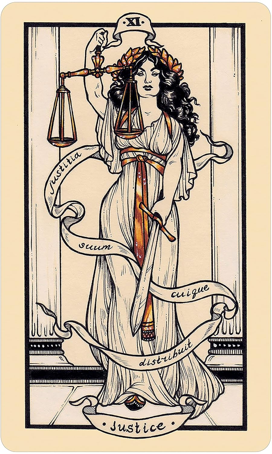 Fyodor Pavlov Tarot: Inclusive, Hand-Painted 78-Card Deck with Gold Gilt Edges & Linen Finish – Includes 172-Page Hardcover Guidebook - Image 6