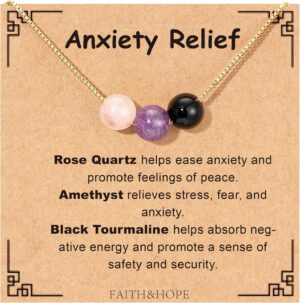 Healing Crystal Necklace for Women ...