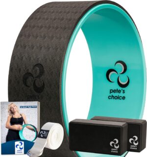 Yoga Wheel with Beginners Guide  ...