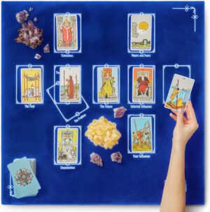Witchy Cauldron Tarot Reading Cloth...