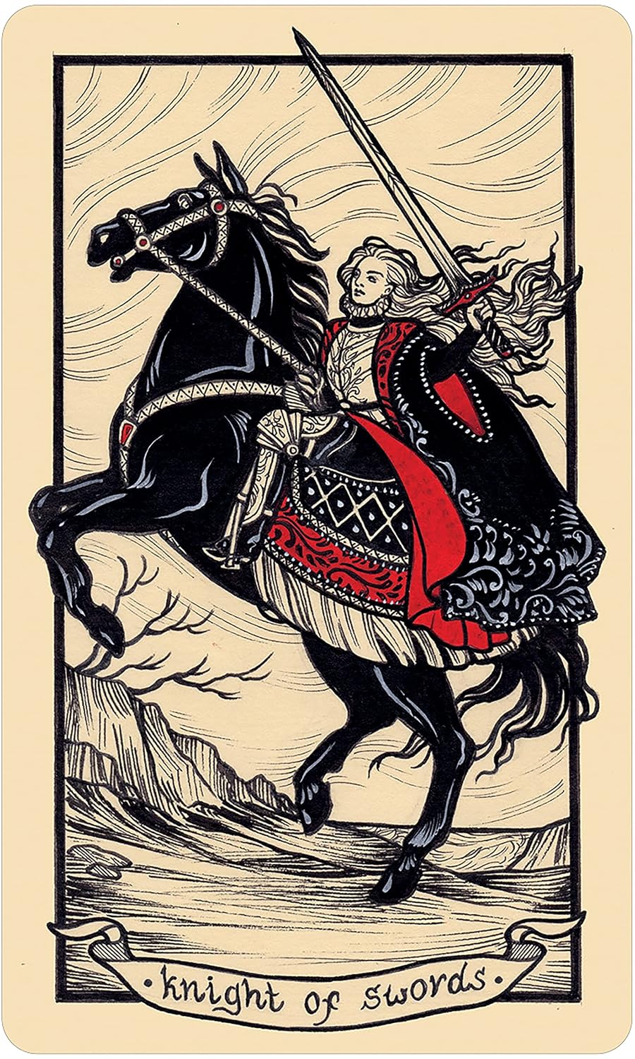 Fyodor Pavlov Tarot: Inclusive, Hand-Painted 78-Card Deck with Gold Gilt Edges & Linen Finish – Includes 172-Page Hardcover Guidebook - Image 11