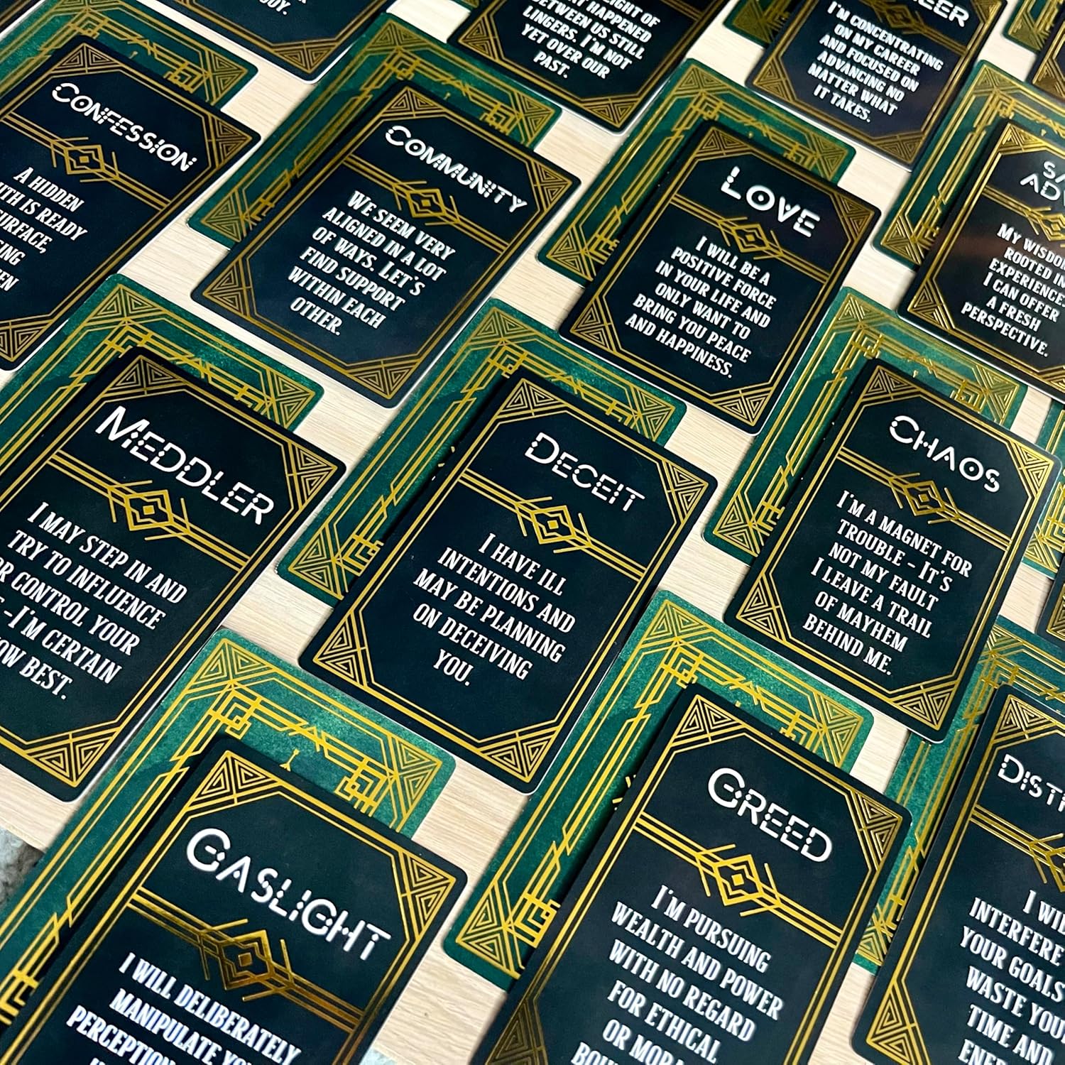 True Intentions: A Mind Reading Oracle Deck - Psychic Cards with Meanings on Them to Reveal Hidden Motives and Unspoken Truths - Sparks Intuition (Travel Edition (55 Palm Sized Cards)) - Image 4