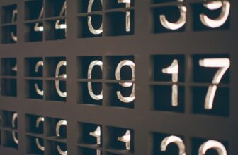 A serene scene with numbers subtly integrated into nature, symbolizing the concept of repeating number patterns in life.