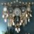 5 Pack Moon Phase Dreamcatcher Set Boho Wall Decor for Witchy Gifts,Macrame Decor with Feathers Hanging for Home, Bedroom, Living Room (Camel)