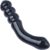 Natural Black Obsidian Crystal Yoni Wand Healing Stone Curved Design 7 08 x 1 37 Inches Polished Finish for Meditation Practice