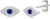 JIAYIQI Minimalist 925 Sterling Silver Stud Earrings Set, 14K Gold Plated Hypoallergenic Tiny Bar Dot Heart Star Studs for Women & Men
