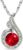 Kate Lynn Birthstone Rise From the Ashes Phoenix Necklaces for Women, White Gold Plated & Crystals from Austria, Birthday Gift for Women, Symbol of Luck and Renewal
