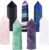 Luckeeper 7 PCS Healing Crystal Wands | 2″ Amethyst, Rose Quartz,Clear Quartz,Black Obsidian,Green Fluorite, Lapis Lazuli,Rainbow Fluorite| 6 Faceted Reiki Chakra Meditation Therapy