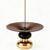 Brass Metal Incense Holder – One – Press Eject for Meditation, Yoga & Home Decor (Rose – Brown, Round)