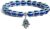 SUMMER LOVE Handmade Evil Eye Jewelry Blue Beaded Charm Stretch Bracelet Evil Eye Bracelet for Women Men Teens