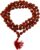 Mandala Crafts Rudraksha Mala 108 Beads – Rudraksha Beads – Nepal Knotted Rudraksha Seed Japa Mala Tibetan Prayer Beads for Rudraksha Necklace Men Women Meditation Yoga Red Tassel