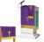 Set of 3 Reversible Parament Set,Pulpit Scarf and Communion Table Runner Bible Bookmark with Embroidered Cross Church Pulpit Accessories (Blue)