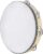Tambourine for adults 10 inch Hand Held Drum Bell Birch Metal Jingles Percussion Gift Musical Educational Instrument for Church KTV Party (10 inch)