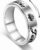 Serene Lotus Fidget Ring: Just Breathe Anxiety Spinner Ring for Women, Floral Pattern Rotating Band for Calm & Focus, 18K Gold Plated Stainless Steel Jewelry Gift