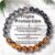 Triple Protection Healing Crystal Beaded Bracelet – Tiger Eye, Black Tourmaline & Hematite Natural Stone Jewelry – Strength & Positive Energy Gift for Men & Women – Christmas & Anniversary
