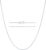 KISPER 925 Sterling Silver Box Chain Necklace for Women, 1mm Diamond Cut | Made in Italy, 14-30 inches, anti-tarnish, hypoallergenic, nickel-free, waterproof, spring ring clasp