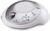 Homedics SoundSleep White Noise Sound Machine, Silver, Small Travel Size with 6 Relaxing Nature Sounds, Portable Therapy for Home, Office, Nursery, Auto-Off Timer