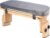 Adjustable Height Meditation Bench with Velvet Cushion, Bamboo Folding Prayer Kneeling Stool Yoga Meditation Chair, Zen Prayer Bench