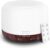 ASAKUKI Essential Oil Diffuser for Home, 500ML Aromatherapy Diffuser Humidifier with Remote Control, 7 Color LED Lights, Quiet Cool Mist Diffuser for Bedroom, Living Room, Office (Reddish-Brown)